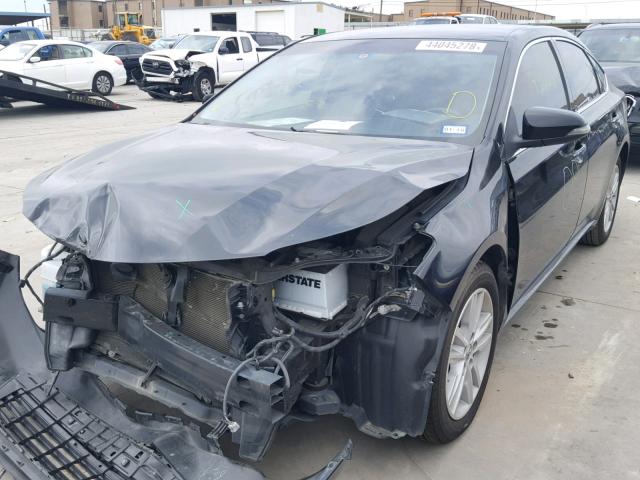 4T1BK1EB2EU096342 - 2014 TOYOTA AVALON BAS BLACK photo 2