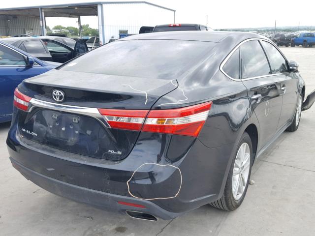 4T1BK1EB2EU096342 - 2014 TOYOTA AVALON BAS BLACK photo 4