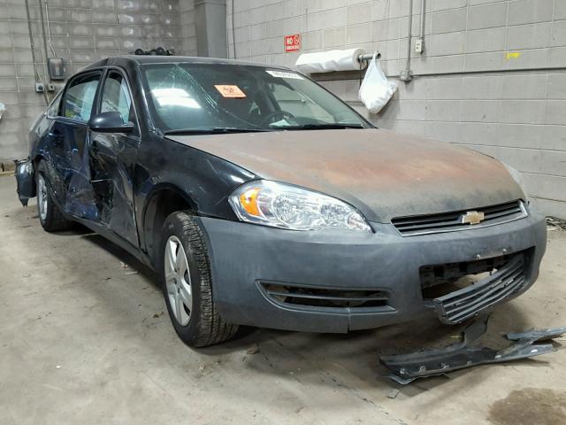 2G1WB58K769397916 - 2006 CHEVROLET IMPALA LS BLACK photo 1