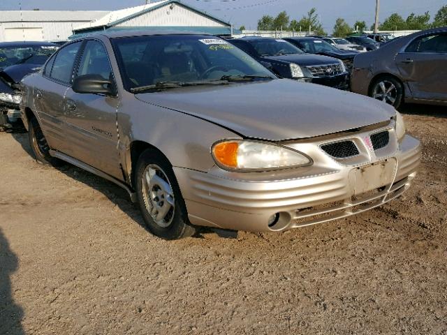 1G2NE52TX1M546038 - 2001 PONTIAC GRAND AM S Qızıl foto 1
