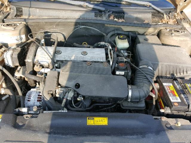 1G2NE52TX1M546038 - 2001 PONTIAC GRAND AM S Qızıl foto 7