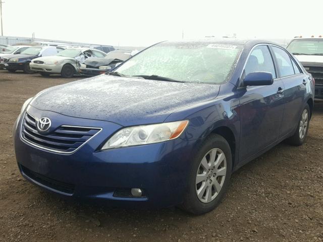 4T1BK46K47U031950 - 2007 TOYOTA CAMRY NEW BLUE photo 2