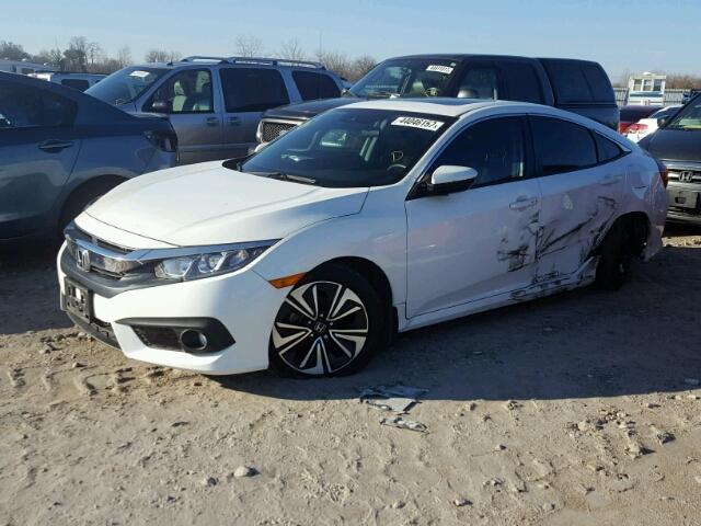 2HGFC1F42GH103994 - 2016 HONDA CIVIC EX WHITE photo 2