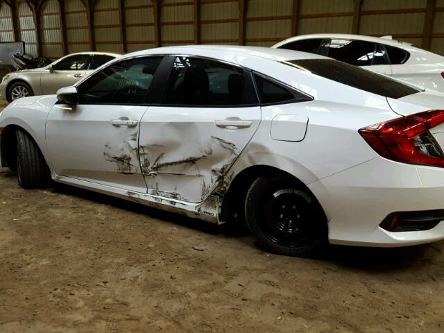 2HGFC1F42GH103994 - 2016 HONDA CIVIC EX WHITE photo 9
