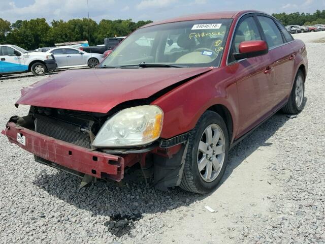 1FAFP24126G174789 - 2006 FORD FIVE HUNDR RED photo 2