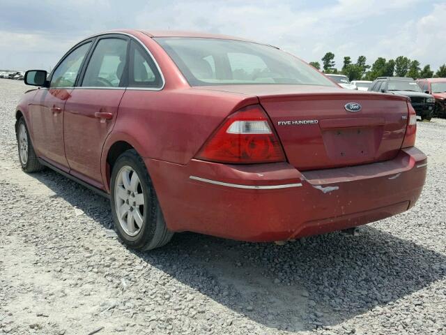 1FAFP24126G174789 - 2006 FORD FIVE HUNDR RED photo 3