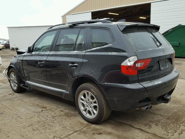 WBXPA93405WD10299 - 2005 BMW X3 3.0I BLACK photo 3