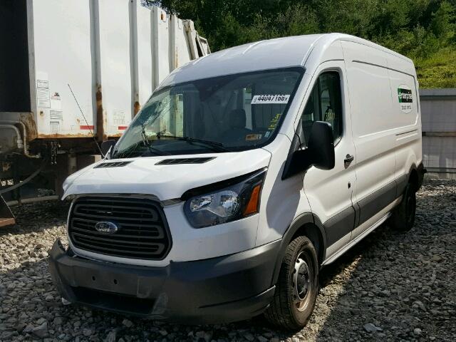 1FTYE2CM6JKA43973 - 2018 FORD TRANSIT T- WHITE photo 2