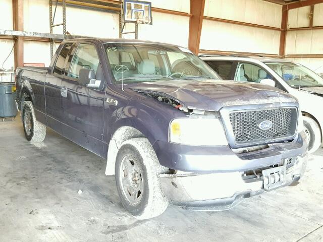 1FTPX12594NC36793 - 2004 FORD F150 BLUE photo 1