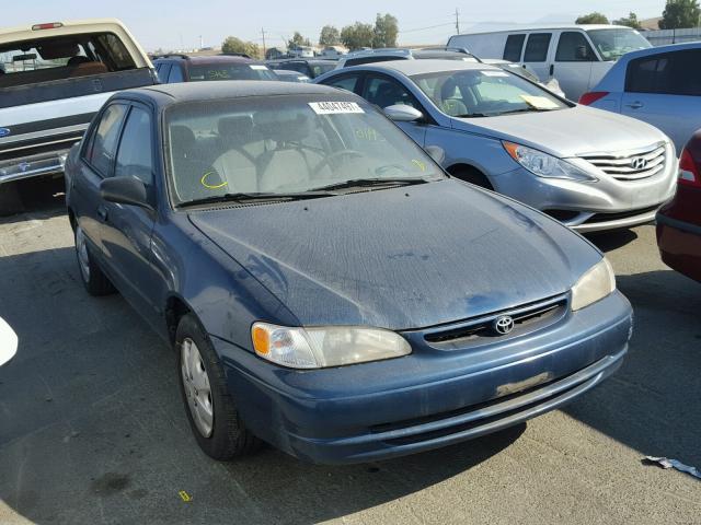 1NXBR12E0YZ307830 - 2000 TOYOTA COROLLA VE GREEN photo 1