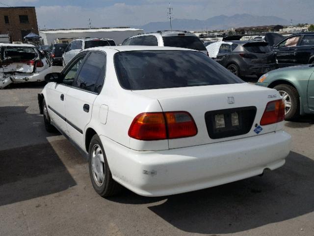 1HGEN164XXL000136 - 1999 HONDA CIVIC GX WHITE photo 3