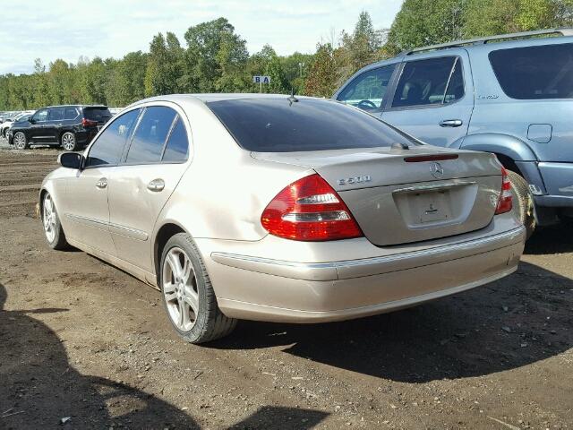 WDBUF70J44A443722 - 2004 MERCEDES-BENZ E 500 GOLD photo 3