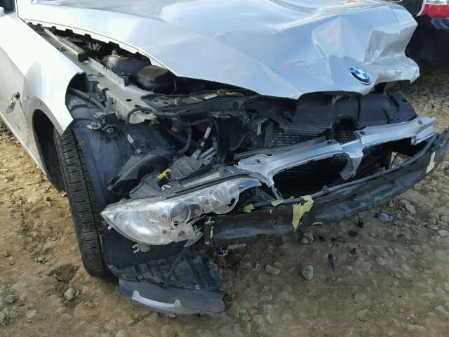 WBAWC73558E062040 - 2008 BMW 335 XI SILVER photo 9