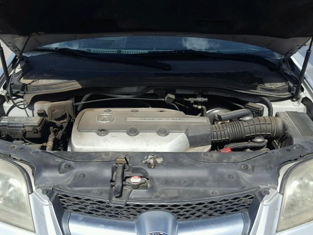 2HNYD18215H557001 - 2005 ACURA MDX SILVER photo 7