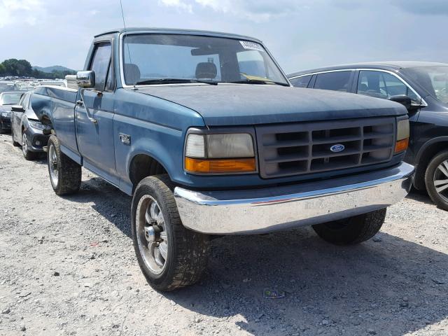 2FTHF26G4SCA01343 - 1995 FORD F250 GREEN photo 1