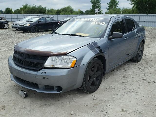 1B3LC56DX9N524530 - 2009 DODGE AVENGER SX GRAY photo 2