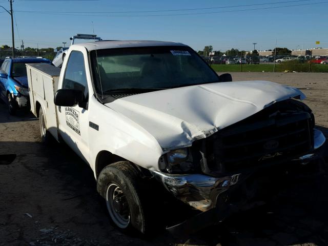 1FDNF20L84EA41278 - 2004 FORD F250 SUPER WHITE photo 1