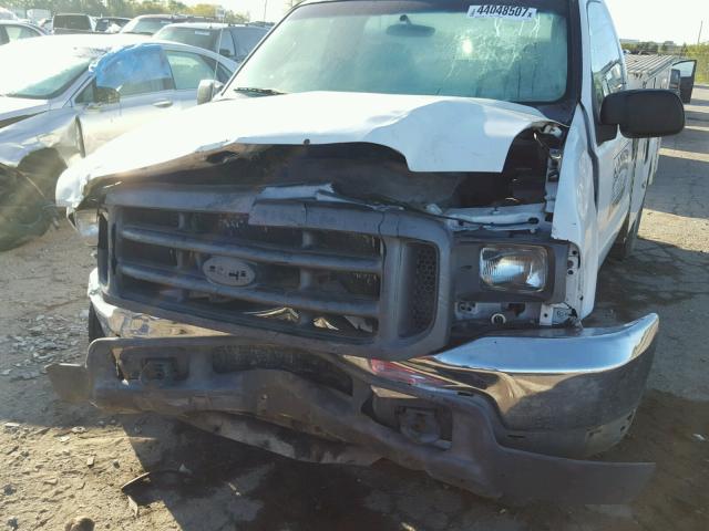 1FDNF20L84EA41278 - 2004 FORD F250 SUPER WHITE photo 9