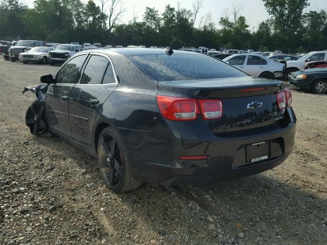 1G11C5SA2DF148158 - 2013 CHEVROLET MALIBU 1LT BLACK photo 3