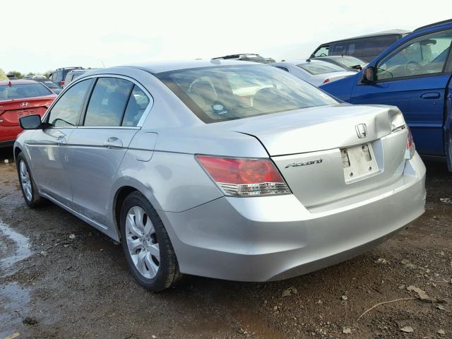 1HGCP268X9A103209 - 2009 HONDA ACCORD EXL SILVER photo 3