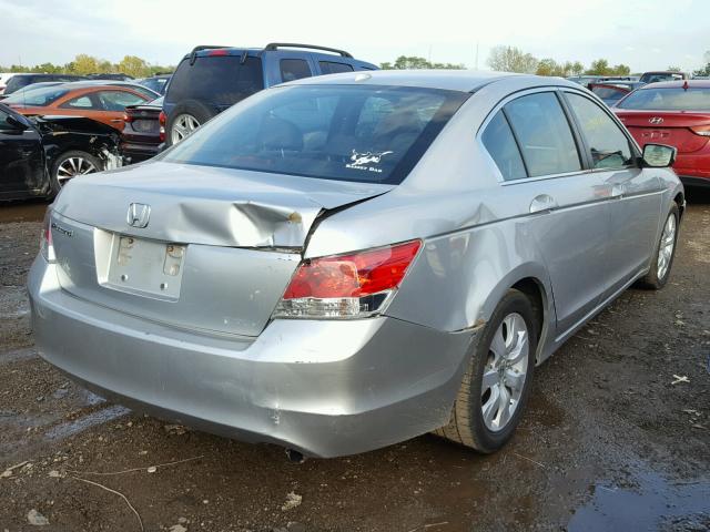 1HGCP268X9A103209 - 2009 HONDA ACCORD EXL SILVER photo 4