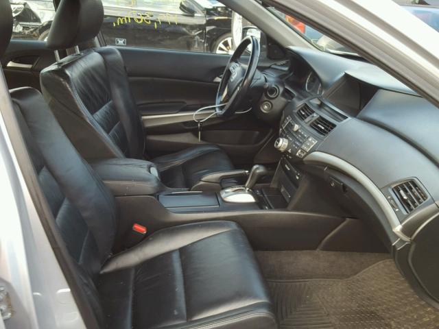 1HGCP268X9A103209 - 2009 HONDA ACCORD EXL SILVER photo 5