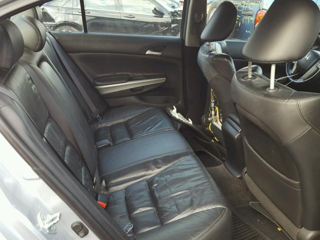 1HGCP268X9A103209 - 2009 HONDA ACCORD EXL SILVER photo 6