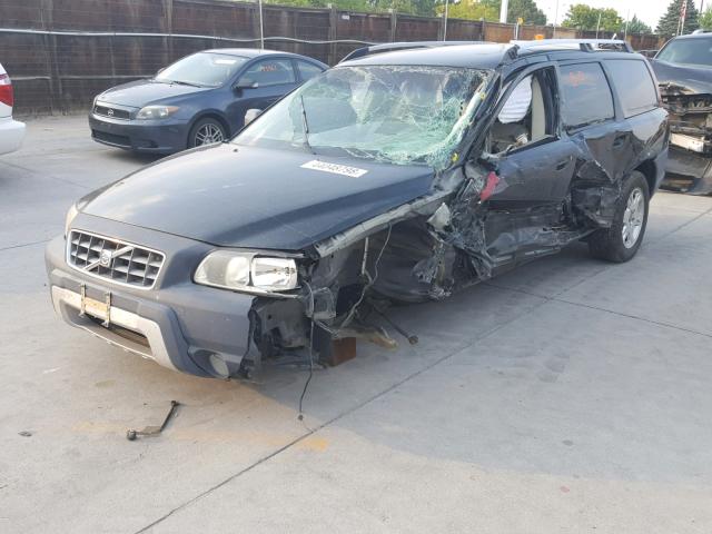 YV4SZ592961215277 - 2006 VOLVO XC70 GRAY photo 2