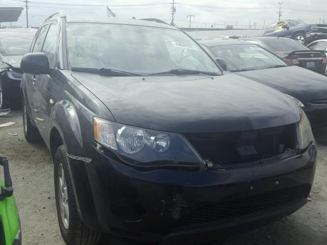 JA4LS21W58Z019263 - 2008 MITSUBISHI OUTLANDER BLACK photo 1