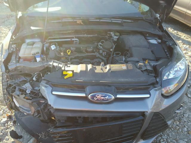 1FADP3J23EL188054 - 2014 FORD FOCUS TITA GRAY photo 7