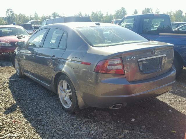 19UUA66278A036396 - 2008 ACURA TL TAN photo 3