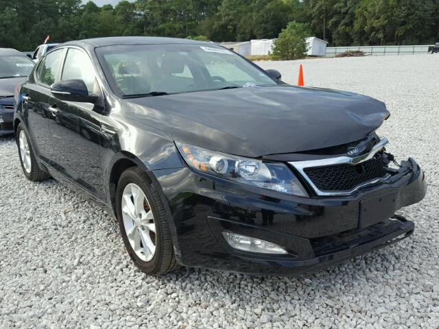 5XXGM4A73CG080063 - 2012 KIA OPTIMA BLACK photo 1