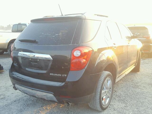 2GNFLDE38E6284589 - 2014 CHEVROLET EQUINOX LT BLACK photo 4