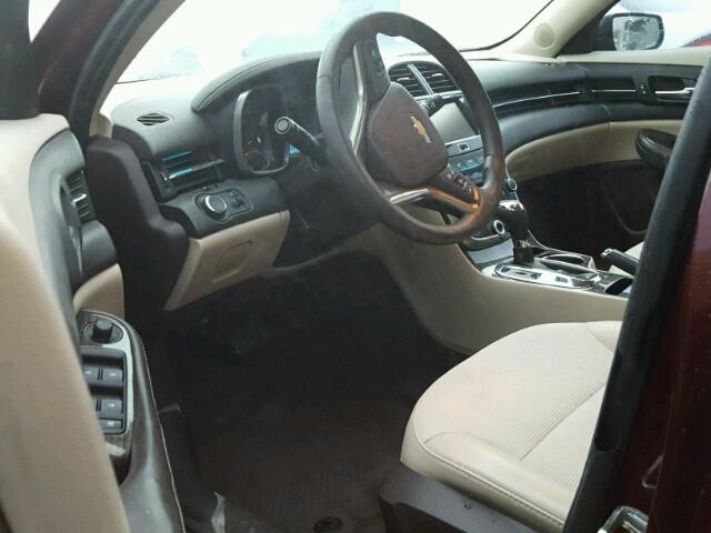 1G11C5SL5FF268055 - 2015 CHEVROLET MALIBU 1LT RED photo 9