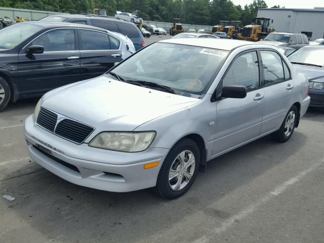 JA3AJ26E83U005524 - 2003 MITSUBISHI LANCER ES SILVER photo 2