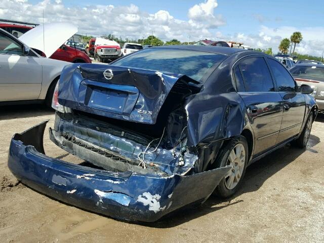 1N4AL11D85C110079 - 2005 NISSAN ALTIMA BLUE photo 4