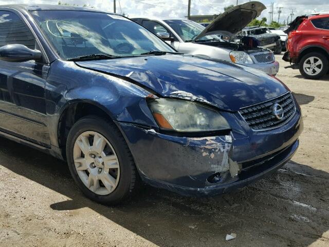 1N4AL11D85C110079 - 2005 NISSAN ALTIMA BLUE photo 9