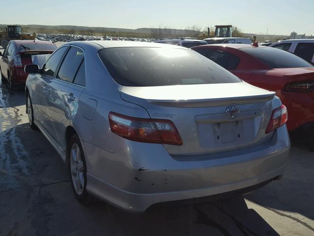 4T1BE46K17U641747 - 2007 TOYOTA CAMRY NEW SILVER photo 3