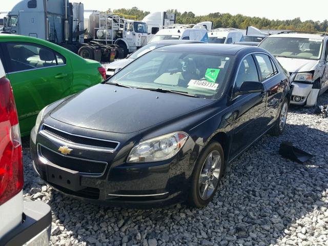 1G1ZD5E13BF136027 - 2011 CHEVROLET MALIBU 2LT BLACK photo 2