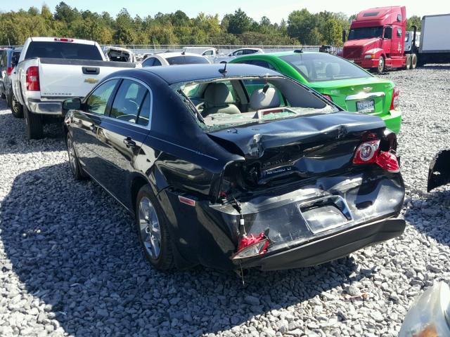 1G1ZD5E13BF136027 - 2011 CHEVROLET MALIBU 2LT BLACK photo 3