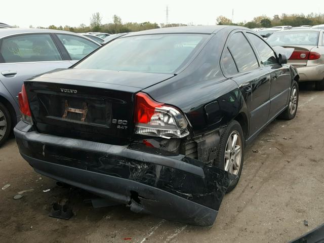 YV1RS58D012014938 - 2001 VOLVO S60 2.4T BLACK photo 4