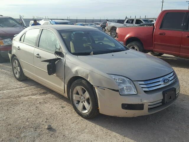 3FAHP07Z68R261377 - 2008 FORD FUSION SE GOLD photo 1