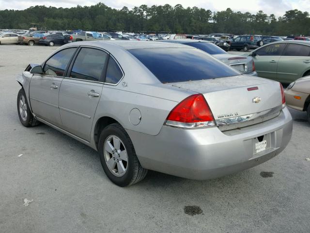 2G1WT58KX69405374 - 2006 CHEVROLET IMPALA LT SILVER photo 3