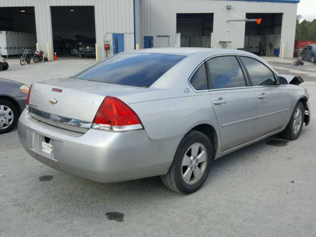 2G1WT58KX69405374 - 2006 CHEVROLET IMPALA LT SILVER photo 4