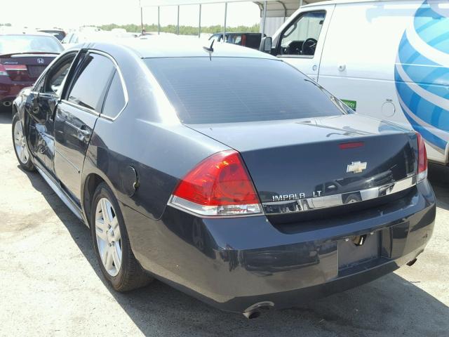 2G1WB5E34E1131117 - 2014 CHEVROLET IMPALA LIM CHARCOAL photo 3