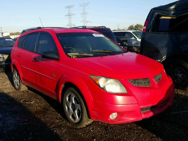 5Y2SL62823Z432143 - 2003 PONTIAC VIBE RED photo 1