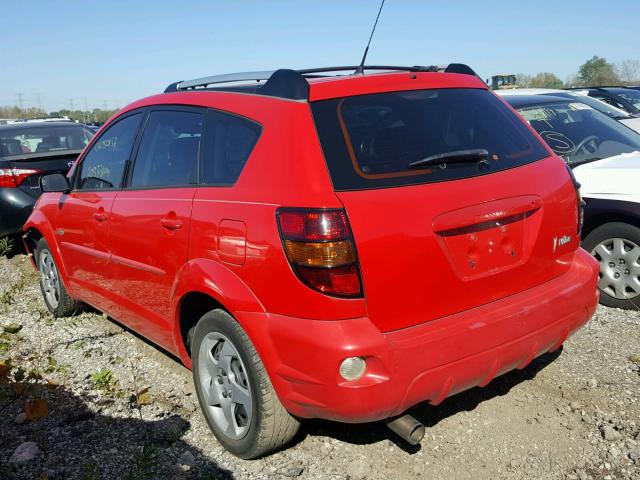 5Y2SL62823Z432143 - 2003 PONTIAC VIBE RED photo 3