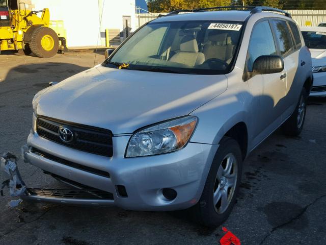 JTMBD33V586089109 - 2008 TOYOTA RAV4 SILVER photo 2