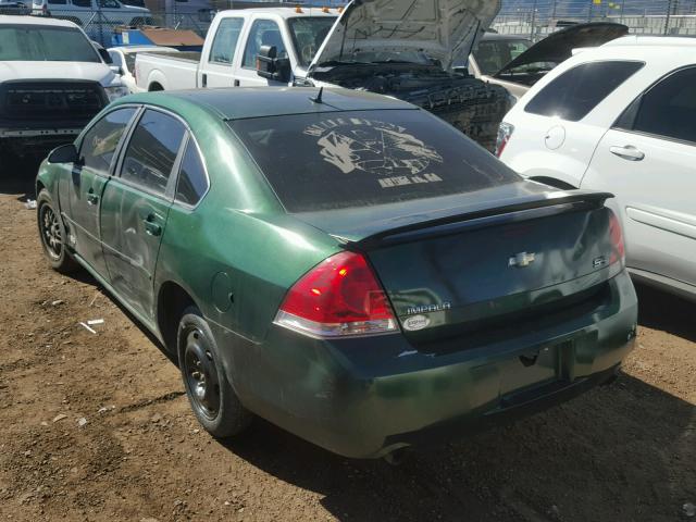 2G1WD58C869107900 - 2006 CHEVROLET IMPALA SUP GREEN photo 3