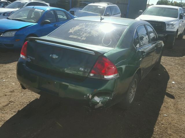 2G1WD58C869107900 - 2006 CHEVROLET IMPALA SUP 绿色 照片 4